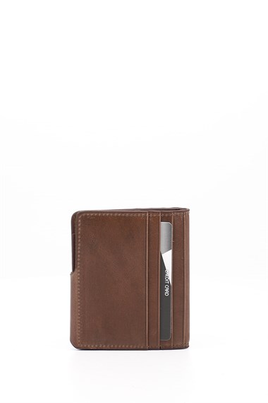 Taba Crazy Hakiki Deri Unisex Kartlık