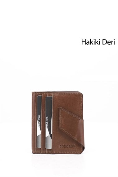 Taba Crazy Hakiki Deri Unisex Kartlık