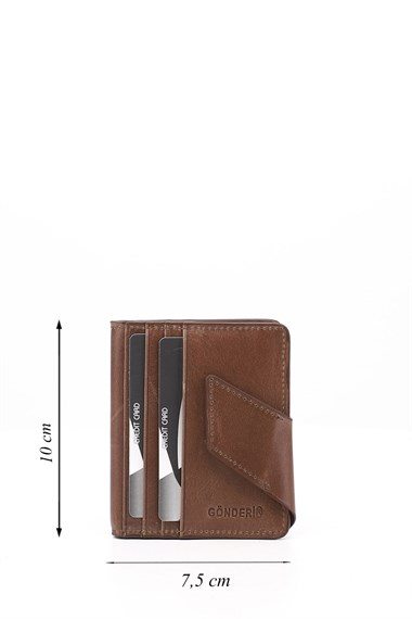 Taba Crazy Hakiki Deri Unisex Kartlık