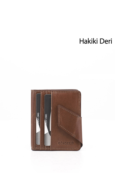 Taba Crazy Hakiki Deri Unisex Kartlık