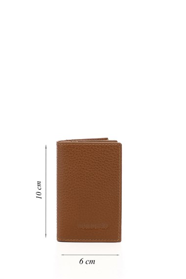 Taba Gön Hakiki Deri Unisex Kartlık 06205