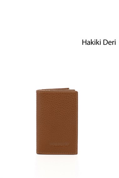 Taba Gön Hakiki Deri Unisex Kartlık 06205