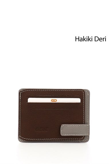 Tabaya Vizon Gön Hakiki Deri Unisex Kartlık 06521