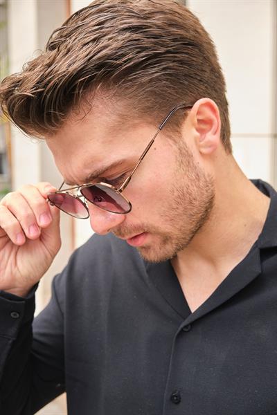 MV2552-2 Kahverengi Erkek Güneş Gözlüğü