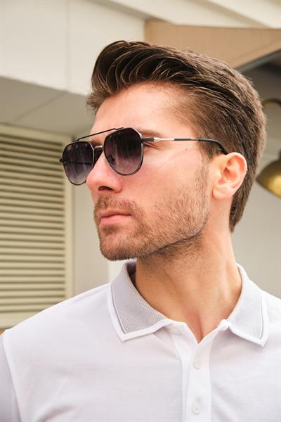 MV2552-3 Gümüş Erkek Güneş Gözlüğü