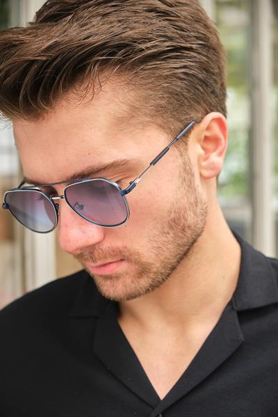 MV2552-1 Lacivert Erkek Güneş Gözlüğü