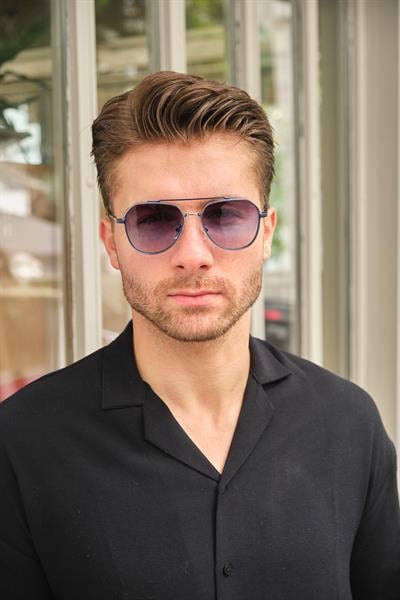 MV2552-1 Lacivert Erkek Güneş Gözlüğü