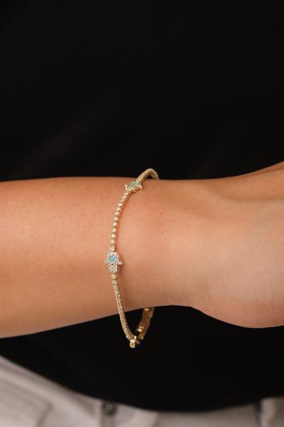 Firuze Detay Fatma Ana Eli Bileklik