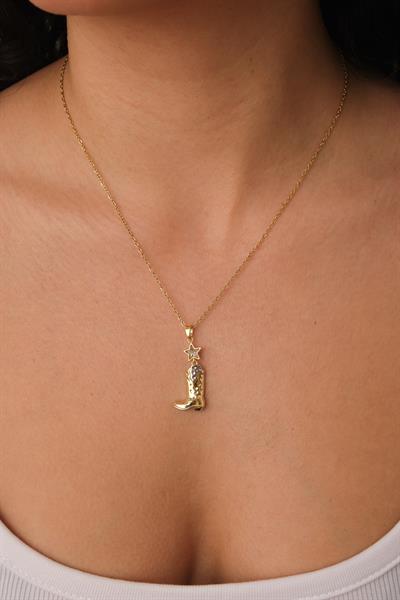 Kovboy Ayakkabı Kolye