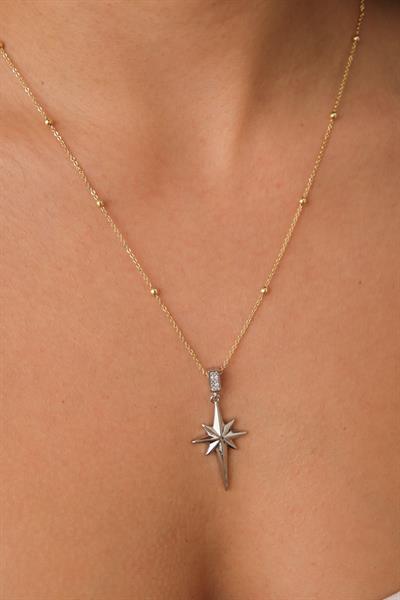 Kutup Yıldızı Dorika Zincir Kolye