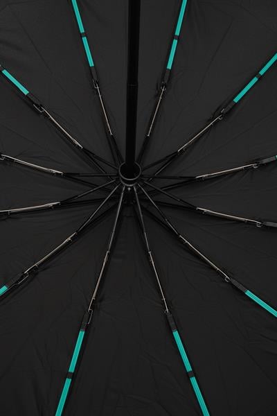 MON007 Siyah Tam Otomatik 12 Tel Şemsiye