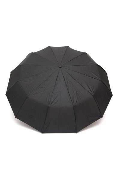 MON007 Siyah Tam Otomatik 12 Tel Şemsiye