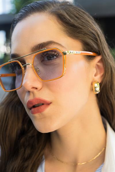 MV0390-2 Turuncu Unisex Güneş Gözlüğü