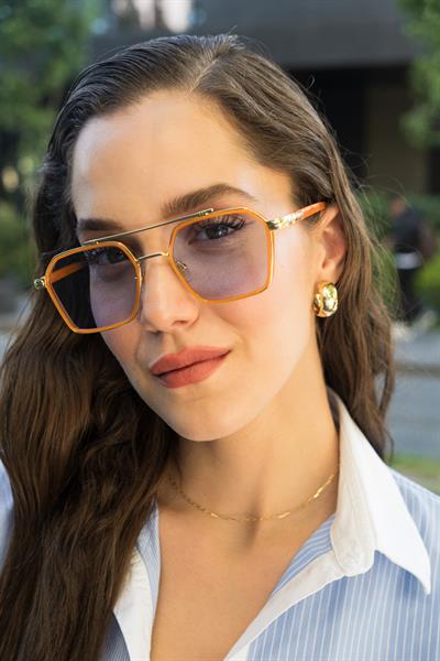 MV0390-2 Turuncu Unisex Güneş Gözlüğü