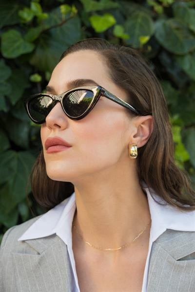 MV18193-3 Leopar Cat Kadın Güneş Gözlüğü