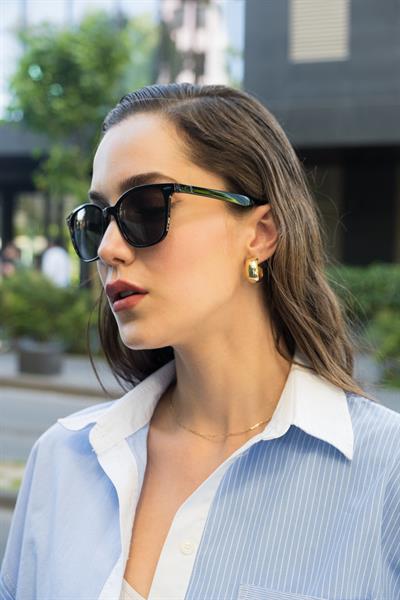 MV24081-1 Mavi Detaylı Unisex Güneş Gözlüğü