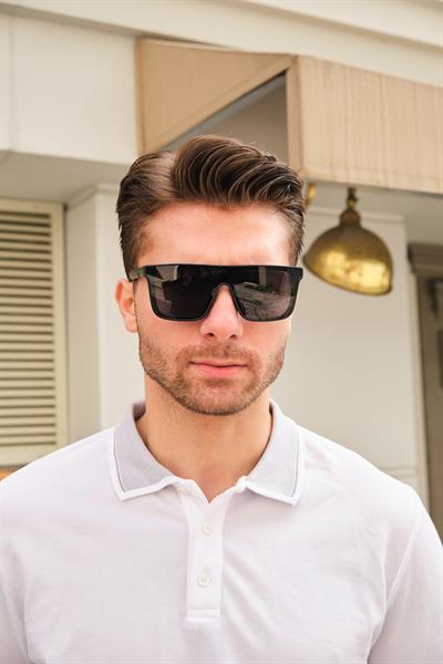 MV23040 Blok Cam Erkek Güneş Gözlüğü