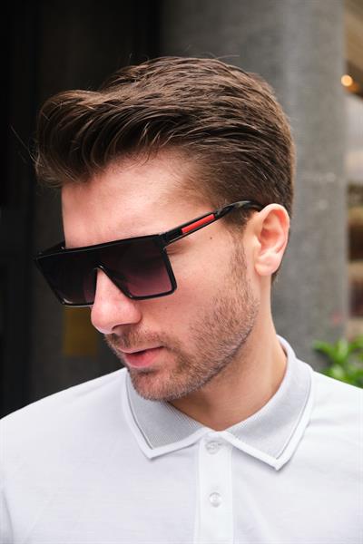 MV23060-1 Blok Cam Erkek Güneş Gözlüğü