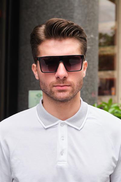 MV23060-1 Blok Cam Erkek Güneş Gözlüğü