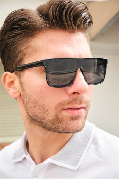 MV23040 Blok Cam Erkek Güneş Gözlüğü