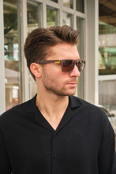 MV9145-1 Kahverengi Erkek Güneş Gözlüğü