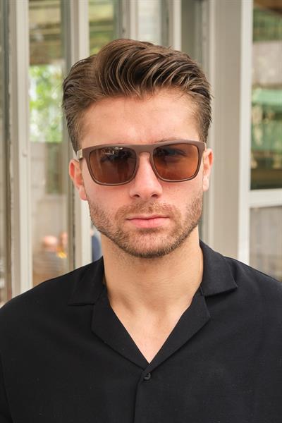 MV9145-1 Kahverengi Erkek Güneş Gözlüğü