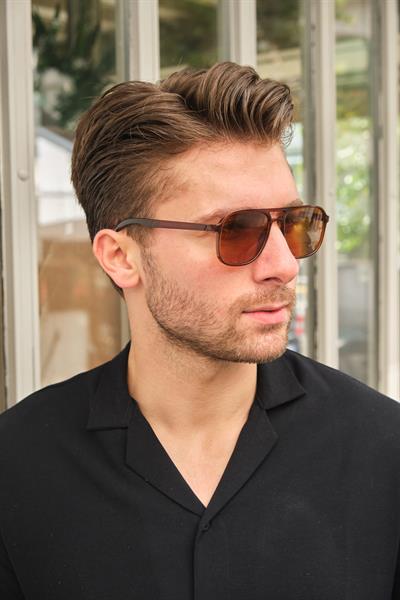 MV2049-1 Kahverengi Erkek Güneş Gözlüğü