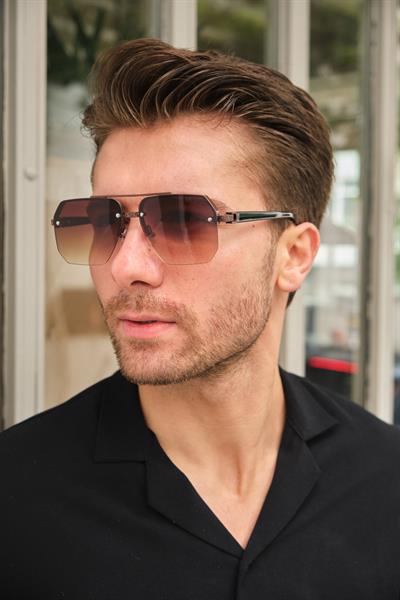 MV9114-1 Kahverengi Erkek Güneş Gözlüğü