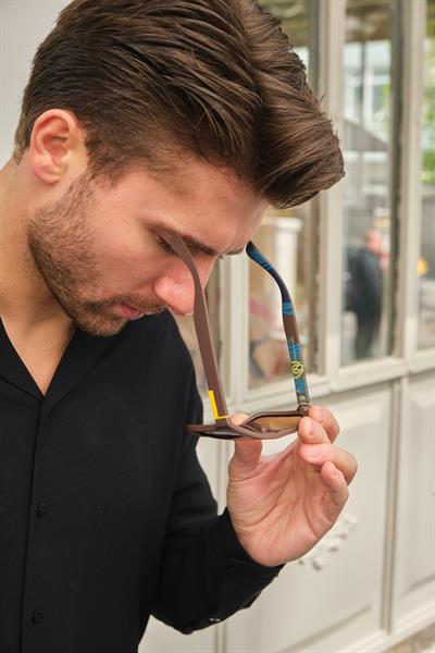 MV9145-1 Kahverengi Erkek Güneş Gözlüğü