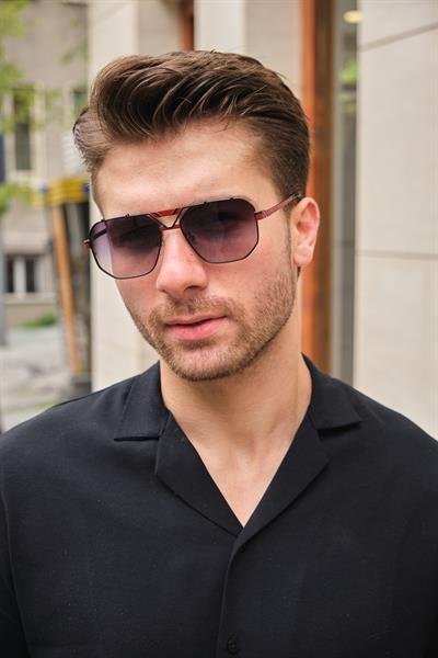 MV00203 Kırmızı Siyah Erkek Güneş Gözlüğü