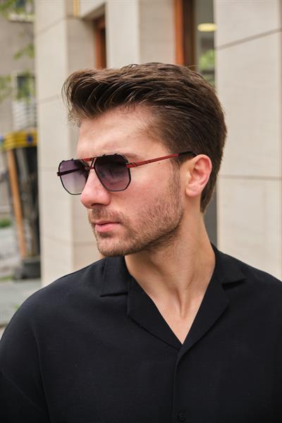 MV00203 Kırmızı Siyah Erkek Güneş Gözlüğü