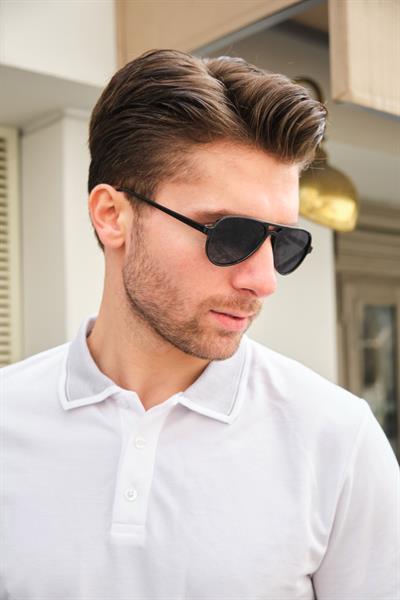 MV2039 Polarize Siyah Erkek Güneş Gözlüğü