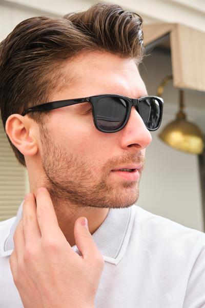 MV2012 Polarize Siyah Erkek Güneş Gözlüğü