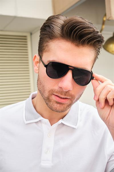 MV2039 Polarize Siyah Erkek Güneş Gözlüğü