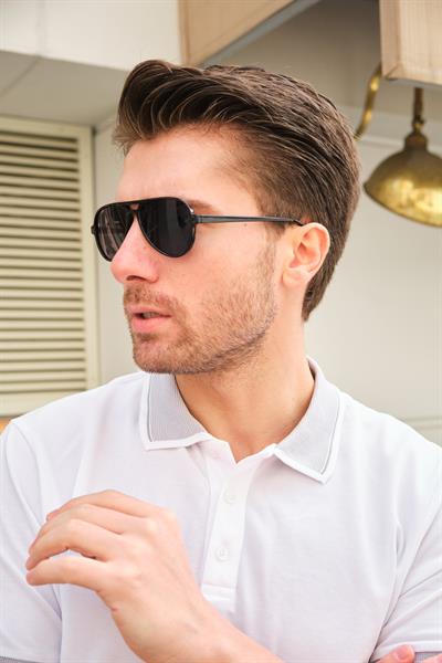 MV2039 Polarize Siyah Erkek Güneş Gözlüğü
