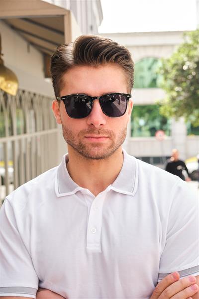 MV2040P Polarize Siyah Erkek Güneş Gözlüğü