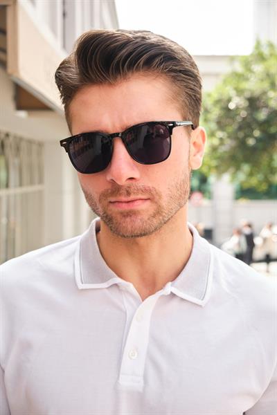 MV2040P Polarize Siyah Erkek Güneş Gözlüğü