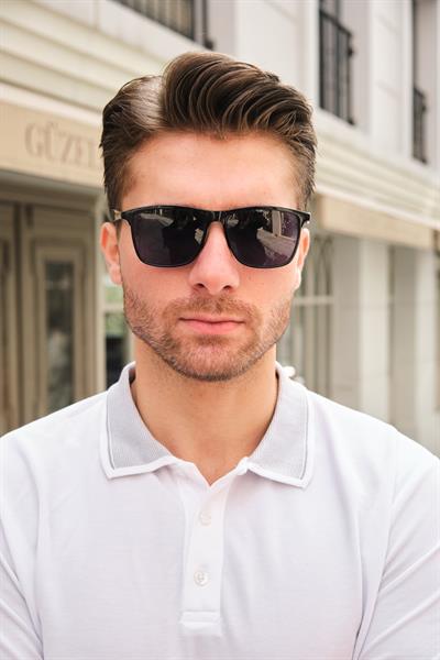 MV2014 Polarize Siyah Erkek Güneş Gözlüğü