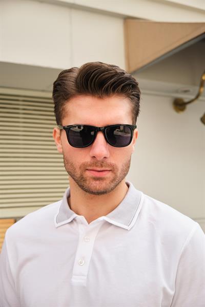 MV2012 Polarize Siyah Erkek Güneş Gözlüğü