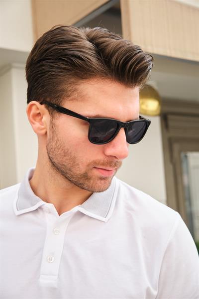 MV2012 Polarize Siyah Erkek Güneş Gözlüğü