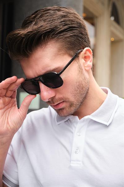 MV2049 Siyah Erkek Güneş Gözlüğü