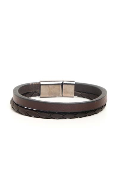 MV01008 Erkek Deri Bileklik