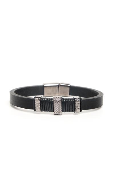 MV01009 Erkek Deri Bileklik