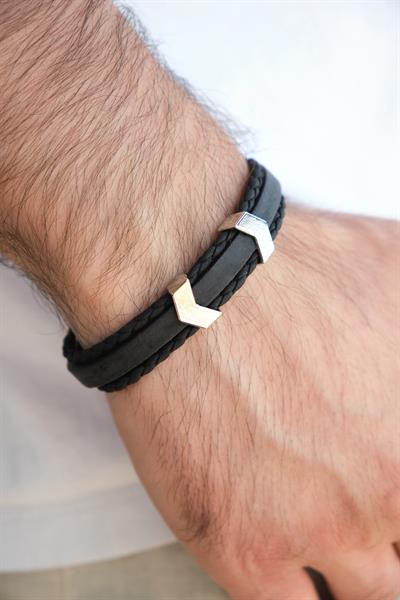 MV01010 Erkek Deri Bileklik