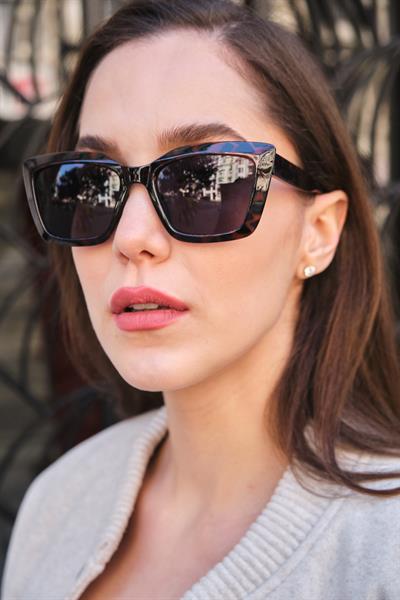 MV010128-1 Leopar Kadın Güneş Gözlüğü