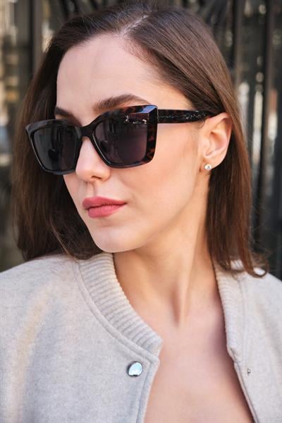 MV010128-1 Leopar Kadın Güneş Gözlüğü