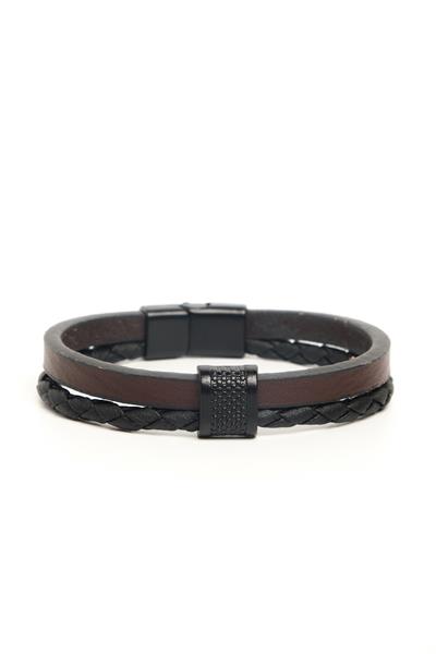 MV01014 Erkek Deri Bileklik