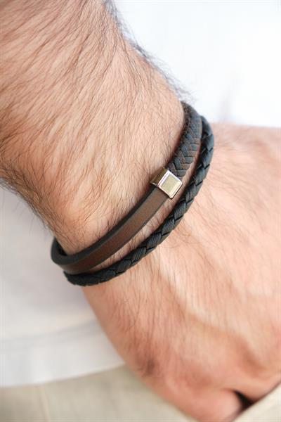 MV01015 Erkek Deri Bileklik