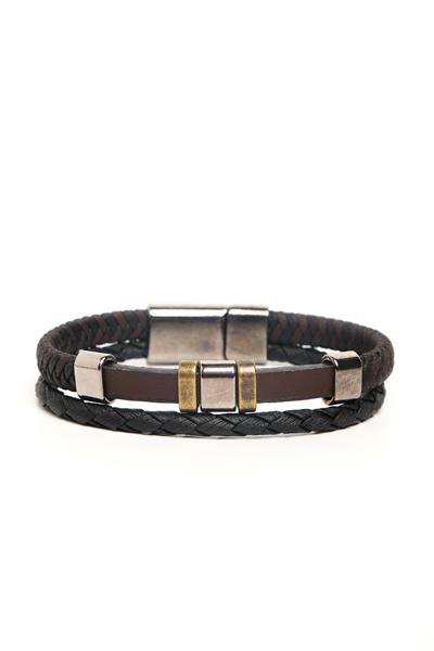 MV01020 Erkek Deri Bileklik