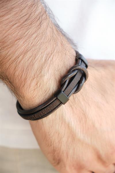 MV01027 Erkek Deri Bileklik